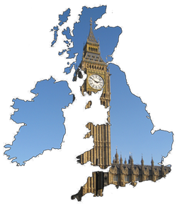Big Ben in London Grossbritannien das Urlaubsland