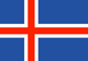 Flagge von Island Flagge von Island