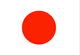 Flagge von Japan Flagge von Japan