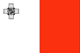 Flagge von Malta Flagge von Malta