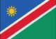 Flagge von Namibia Flagge von Namibia