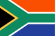 Flagge von Südafrika Flagge von Südafrika